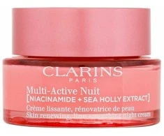 Clarins Multi-Active Nuit Night Kreminis naktinis veido kremas sausai odai, 50 ml