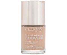 Clarins Skin Illusion Velvet ( Natura l Matifying &amp; Hydrating Foundation) 30 ml Makiažo pagrindas 107C makiažo pagrindas Moterims