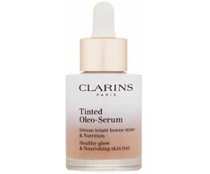 „Clarins“ tonuotas makiažo pagrindas „Oleo Glow“ serumas 02.5, 30 ml