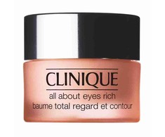 Clinique All About Eyes™ Rich Kreminis turtingas paakių kremas, mažinantis tamsius ratilus ir paburkimą, linijos ir smulkias raukšleles 30ml