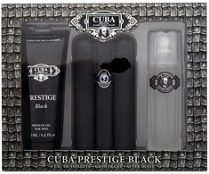 Cuba Prestige Juodas EDT tualetinis vanduo vyrams, 90 ml