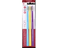 Swissdent Profi Whitening Trio Dantų šepetėlis unisex, 1 balení