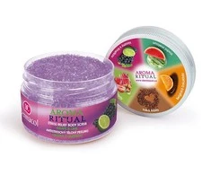 Dermacol Aroma Ritual Grape &amp; Lime Body Peeling moterims, 200 g