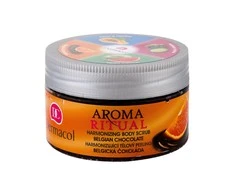 Dermacol Aroma Ritual Belgian Chocolate Body Peeling moterims, 200 ml