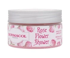 Dermacol Rose Flower Shower dušo kūno šveitiklis kūno šveitiklis moterims, 200 g