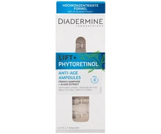Diadermine Lift+ Phytoretinol Anti-Age Ampoules Skin Serumas, 7x1,3 ml
