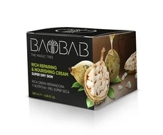 Diet Esthetic Baobab Rich Repair Moisturiser-Super Dry Skin Kreminis labai sausos odos kremas 200ml