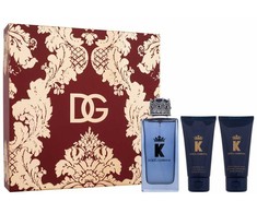 Dolce&amp;Gabbana K rinkinys vyrams (EDP, 100 ml + dušo želė, 50 ml + balzamas po skutimosi, 50 ml)