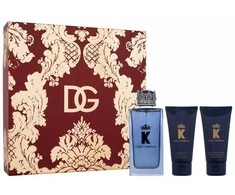 Dolce&amp;Gabbana K rinkinys vyrams (EDP, 100 ml + dušo želė, 50 ml + balzamas po skutimosi, 50 ml)