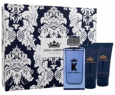 Dolce&amp;Gabbana K rinkinys vyrams (EDP, 100 ml + dušo želė, 50 ml + balzamas po skutimosi, 50 ml)
