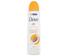 Dove Advanced Care Go Fresh Passion Fruit &amp; Citrinžolės antiperspirantas moterims, 150 ml