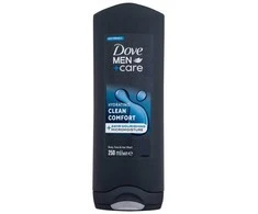 Dove Men + Care Hydrating Clean Comfort Dušo želė vyrams, 250 ml