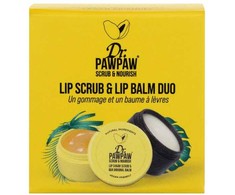 Dr. PAWPAW Scrub &amp; Nourish Lip Scrub &amp; Lip Balzamas Duo