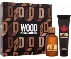 Dsquared2 Wood Rinkinys vyrams (kvepalai EDT, 100 ml + dušo želė, 150 ml)
