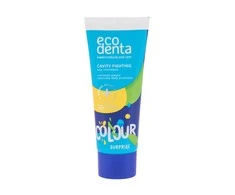 Spalvota dantų pasta vaikams ECODENTA vaikams nuo karieso 75ml