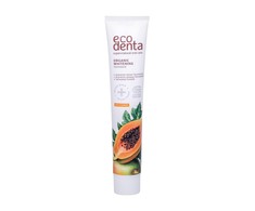 Ecodenta Organic Whitening Dantų balinanti dantų pasta su papaja 75ml