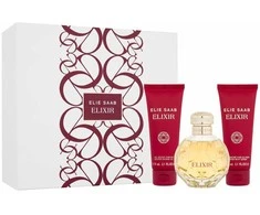 Elie Saab Eliksyras rinkinys moterims (EDP, 100 ml + kūno losjonas, 75 ml + dušo želė, 75 ml)