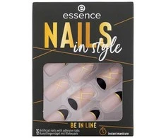 Essence Cosmetics Nails In Style Dirbtiniai nagai Be In Line 12 vnt
