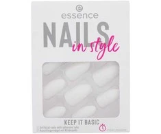 "Essence Cosmetics Nails In Style" dirbtiniai nagai 15-Keep It Basic 12 vnt