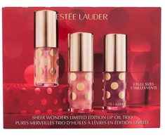 Estée Lauder Sheer Wonders Limited Edition Lip Aliejus Trio