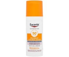 Eucerin Apsauga nuo saulės Pigment Control Tinted Gel-Kreminis SPF 50+ apsauginis kremas nuo saulės, Light, 50 ml