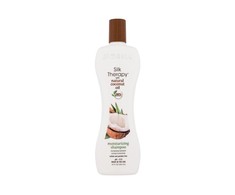 BIOSILK drėkinamasis šampūnas su organišku kokosų aliejumi 355 ml