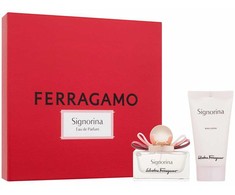 Salvatore Ferragamo Ferragamo Signorina rinkinys moterims (EDP, 30 ml + kūno losjonas, 50 ml)