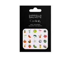 Gabriella Salvete Cocktails Nail Stickers Manicure moterims, 1 pc