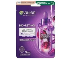 Garnier Skin Naturals Pro-Retinol Smoothing Serum Mask veido kaukė