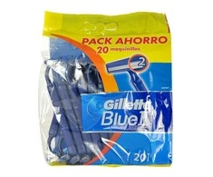 Gillette Mėlyna II skutimosi peiliukai 15+5 vnt