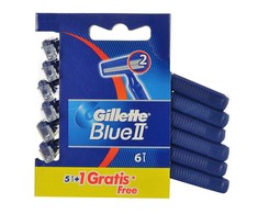 Gillette Mėlyna II 6 vienetai