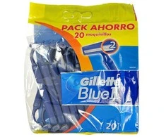Gillette Mėlyna II skutimosi peiliukai 15+5 vnt