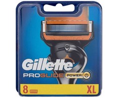 Pakaitinių peiliukų rinkinys Gillette ProGlide Power, 8 vnt.
