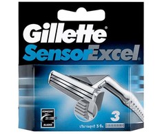 Gillette Sensor Excel skustuvo galvutės, 10 vnt.