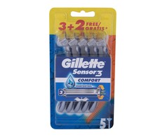Gillette Sensor3 Comfort jednorazowe maszynki do golenia 5szt