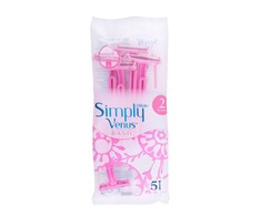 Barzdaskutė "Gillette Venus Simply Basic" skustuvas 5 vienetai