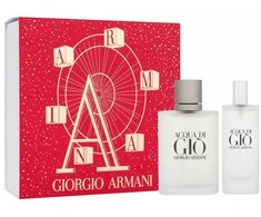 Set Giorgio Armani: Acqua di Gio Eau De Toilette For Men, 50 ml + Acqua di Gio Eau De Toilette For Men, 15 ml
