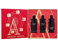 Set Giorgio Armani: Code Parfum For Men Papildomas, 15 ml + Code Eau De Toilette For Men, 15 ml + Code Eau De Parfum For Men, 15 ml