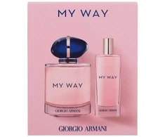 Giorgio Armani My Way Gift Set kvepalų rinkinys moterims (EDP, 90 ml + EDP, 15 ml)