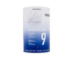 Plaukų šviesinimo milteliai Goldwell Light Dimensions Oxycur Platin 9+ 500g