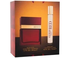 GUESS Seductive Homme Raudona EDT rinkinys vyrams (EDT 50 ml + EDT 15 ml)