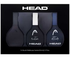 HEAD Fire rinkinys vyrams (EDT Fire, 50 ml + EDT Motion, 50 ml + EDT Attitude, 50 ml)