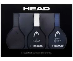 HEAD Fire rinkinys vyrams (EDT Fire, 50 ml + EDT Motion, 50 ml + EDT Attitude, 50 ml)