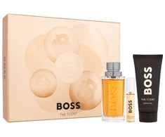 Hugo Boss The Scent Him Set rinkinys vyrams (EDT, 100 ml + EDT, 10 ml + dušo želė, 100 ml)