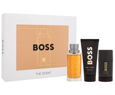 Hugo Boss The Scent tualetinis vanduo, 100 ml dezodorantas-stiklinis dezodorantas, 75 ml gelis „Ducha“, 100 ml