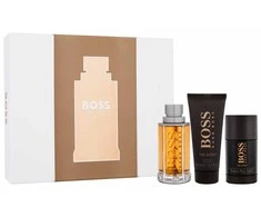HUGO BOSS Boss The Scent rinkinys vyrams (EDT, 100 ml + dušo želė, 100 ml + dezodorantas, 75 ml)