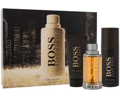 Hugo Boss BOSS The Scent rinkinys vyrams (EDT, 100 ml + dušo želė, 100 ml + dezodorantas, 150 ml)
