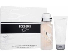 Iceberg Twice Platinum rinkinys moterims (EDT, 125 ml + kūno losjonas, 100 ml)