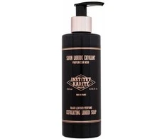 Institut Karité Exfoliating Liquid Soap Juodas Leather Liquid Soap