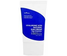 Isntree Hyaluronic Acid Natural Sun Kreminis SPF50+ veido kremas nuo saulės, 50 ml